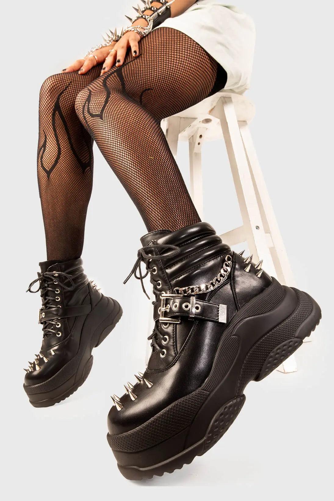 Screamin' Loud Chunky Platform Sneakers Product Image