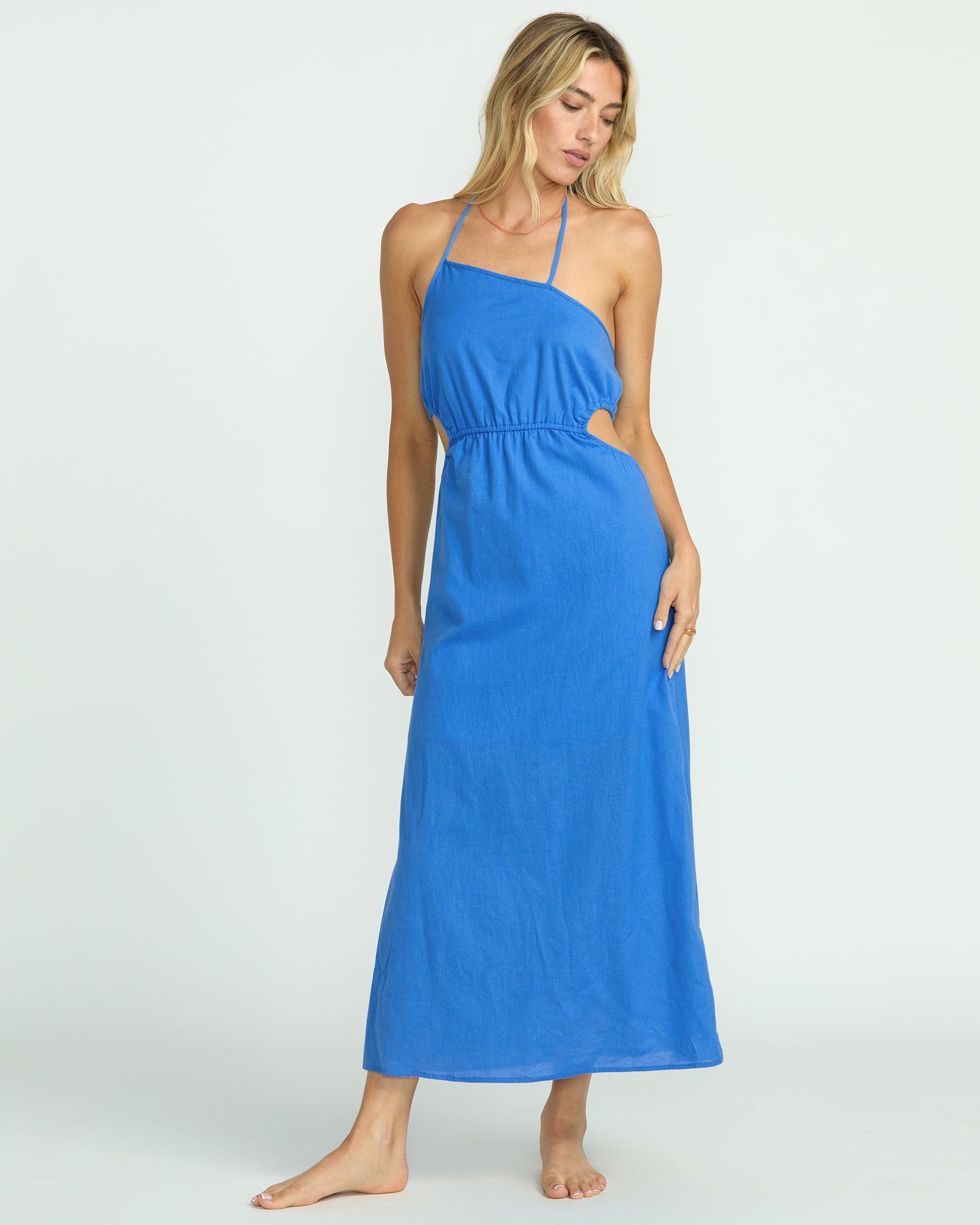 True Blue Maxi Dress - True Blue Female Product Image