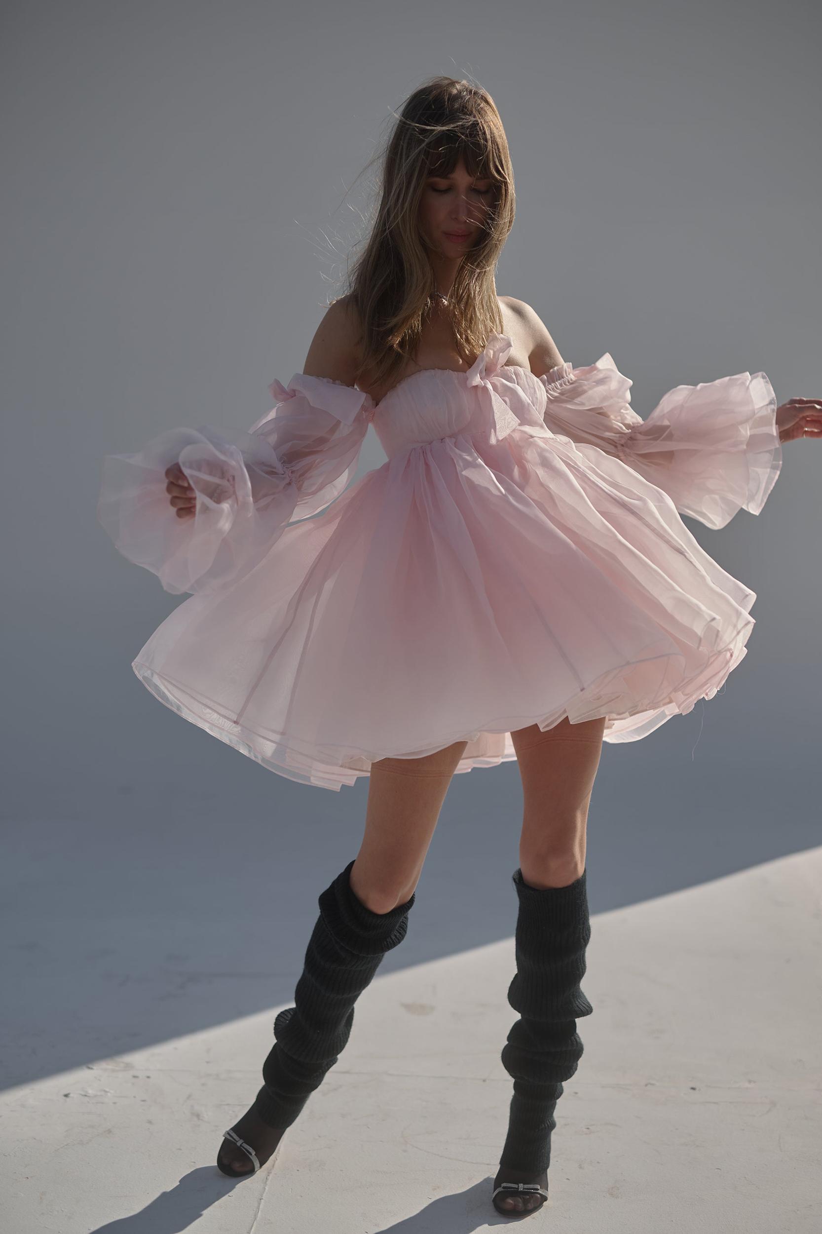 The Confection Silk Mini Mansion Dress Product Image