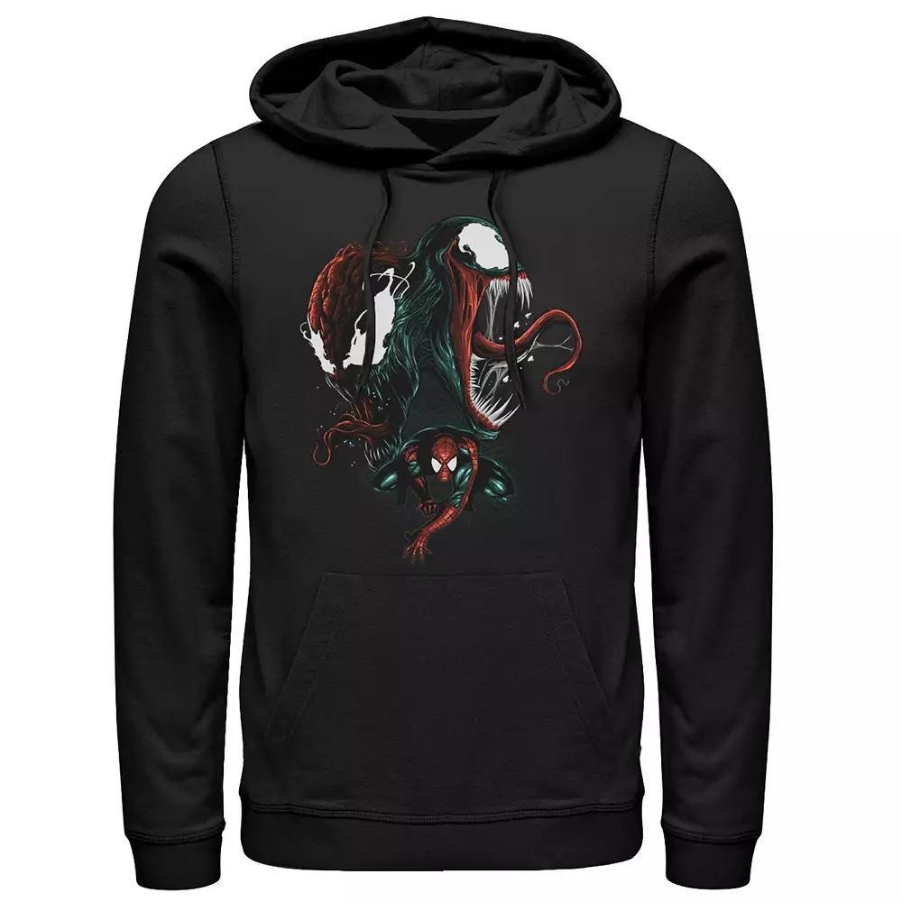 Mens Marvel Spider-Man Venom & Carnage Hoodie Product Image