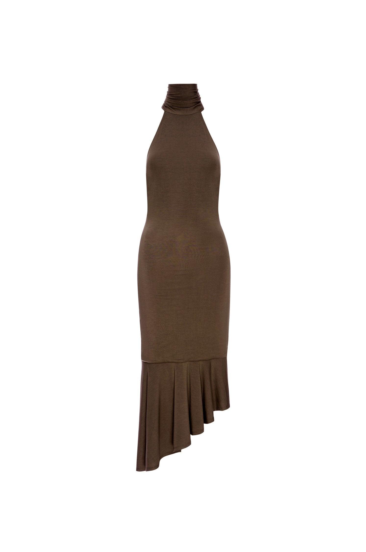 KARINA DRESS - OLIVE Product Image