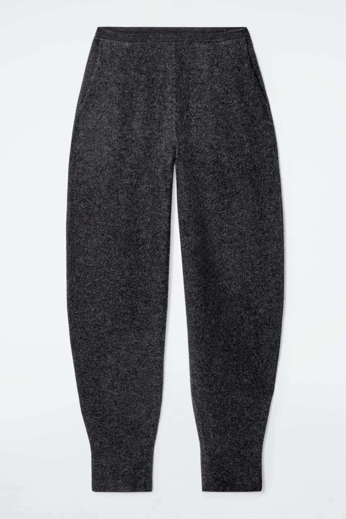 BOILED MERINO WOOL PANTS Product Image