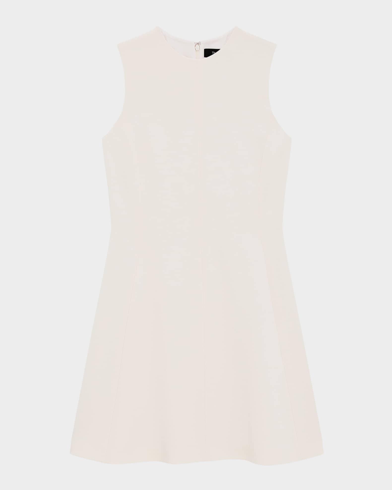 Crepe A-Line Mini Dress Product Image