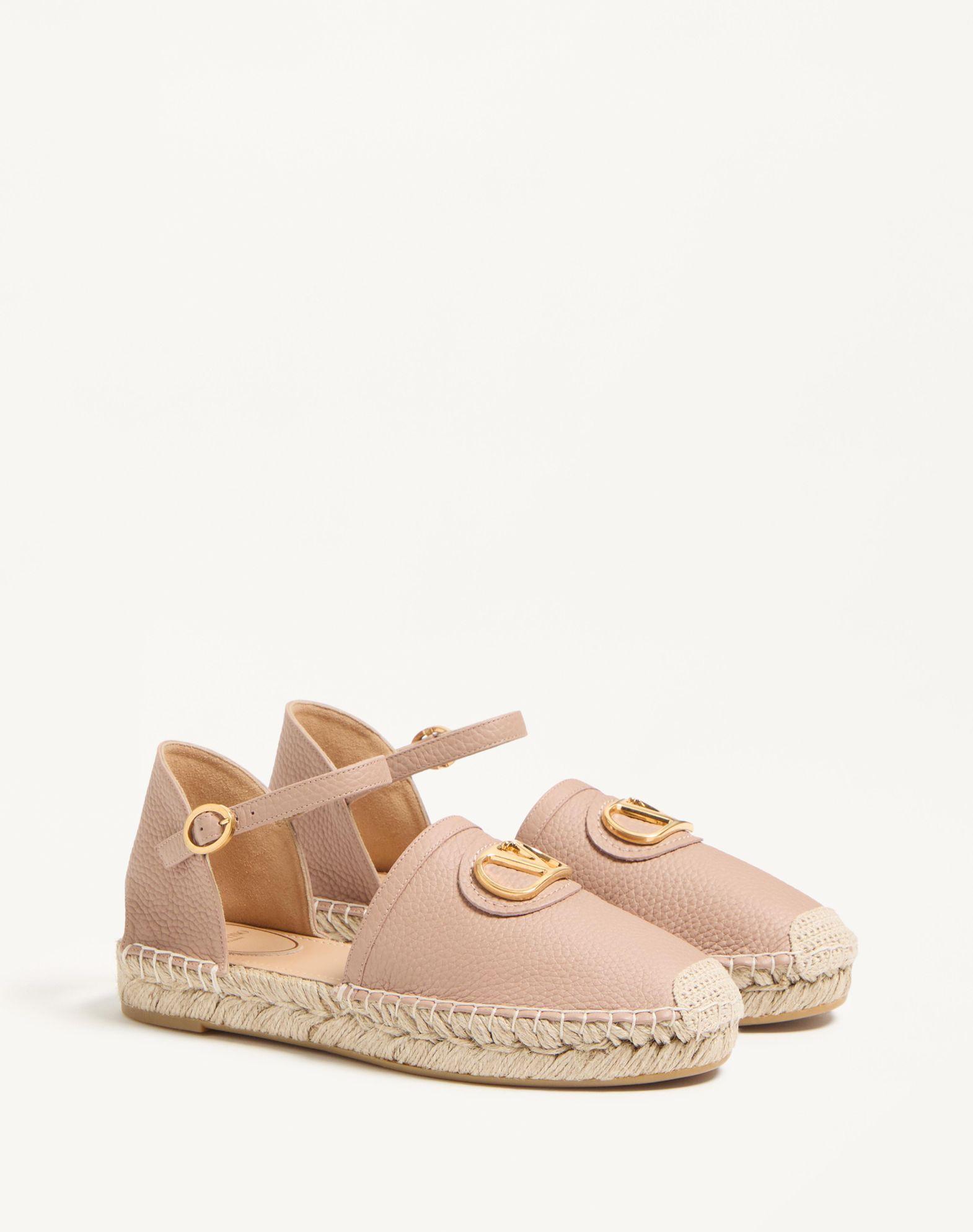 Vlogo Signature Ballerina In Grainy Calfskin 25Mm Product Image