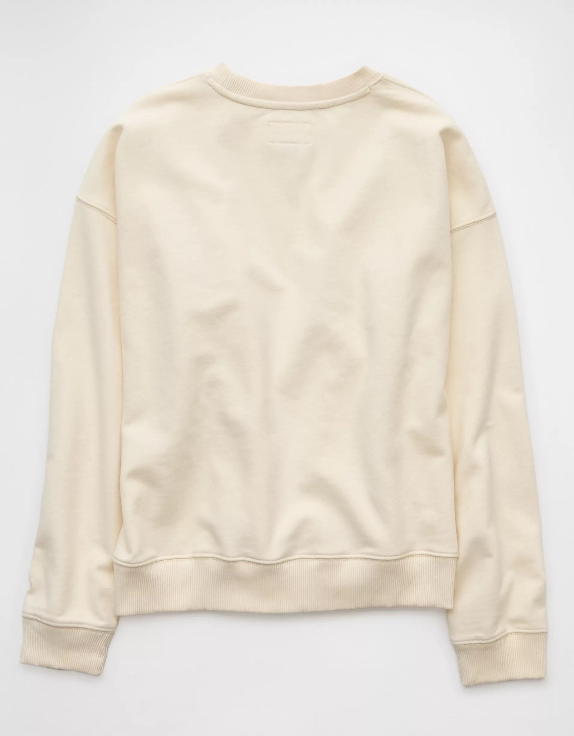 AE Valentine's Day Graphic Relaxed Crew Neck Sweatshirt Product Image