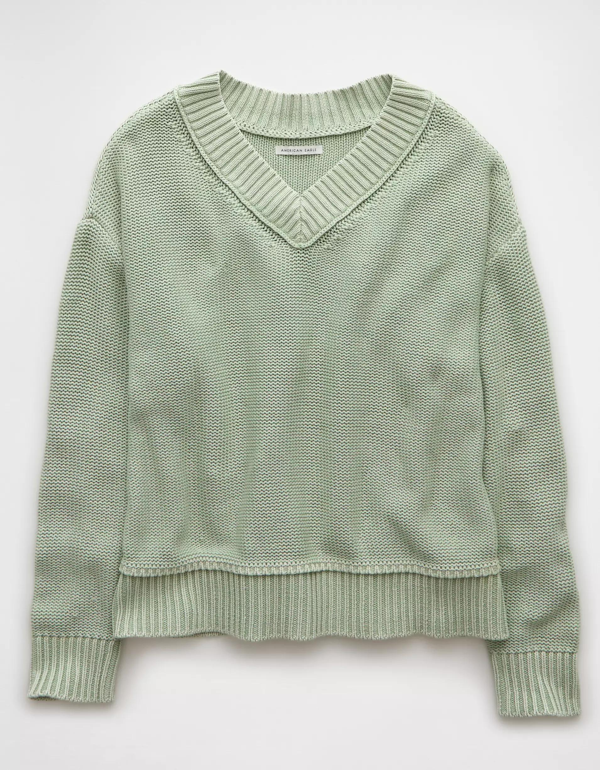 AE Long Weekend V-Neck Sweater Product Image