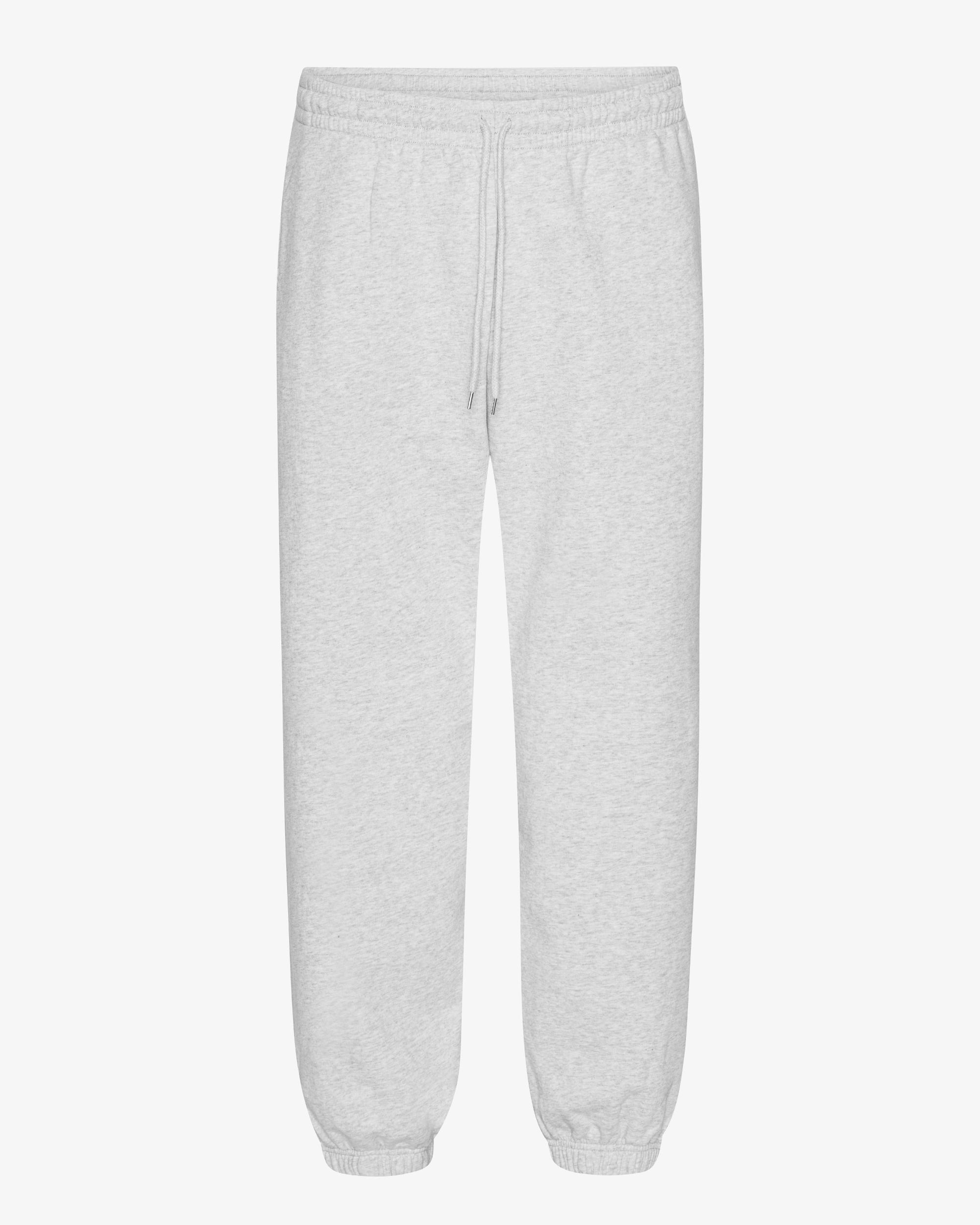Organic Relaxed Sweatpants - Snow Melange Product Image