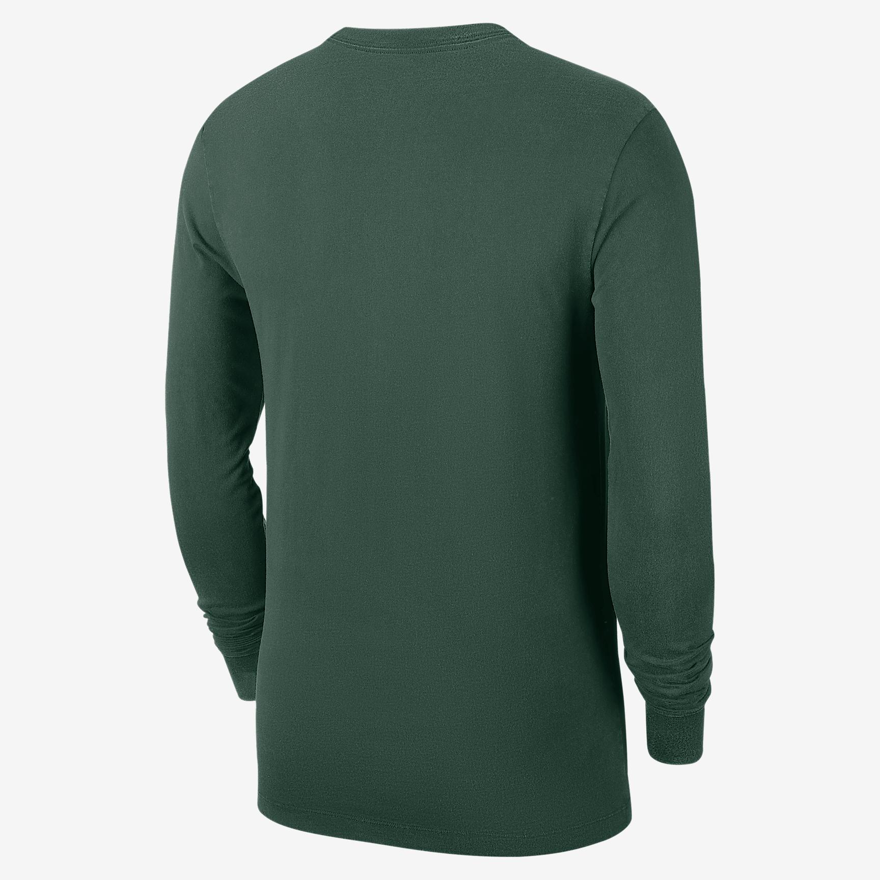 Milwaukee Bucks Nike Men's NBA Practice Long-Sleeve T-Shirt Product Image
