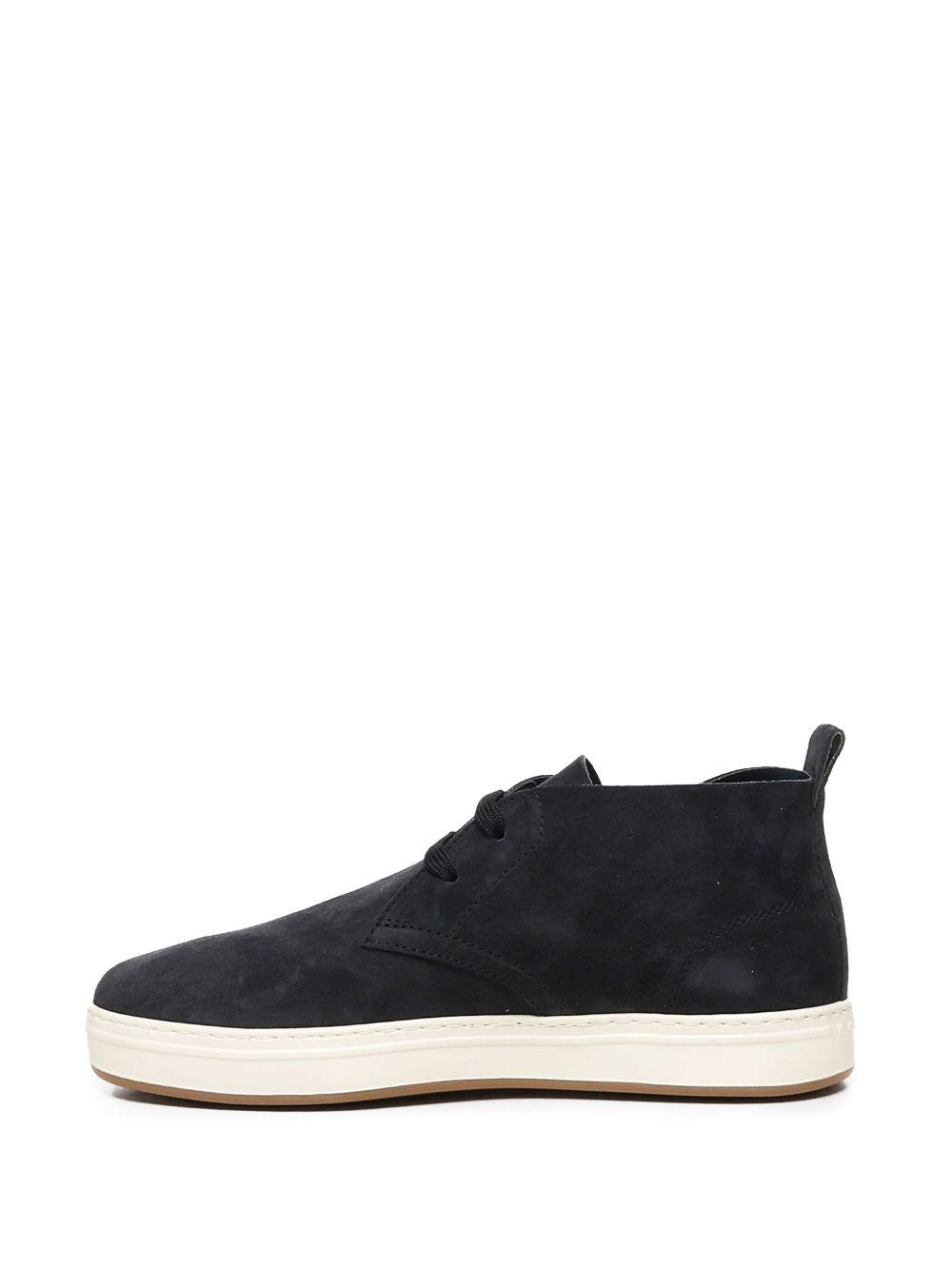 suede lace-up sneakers Product Image