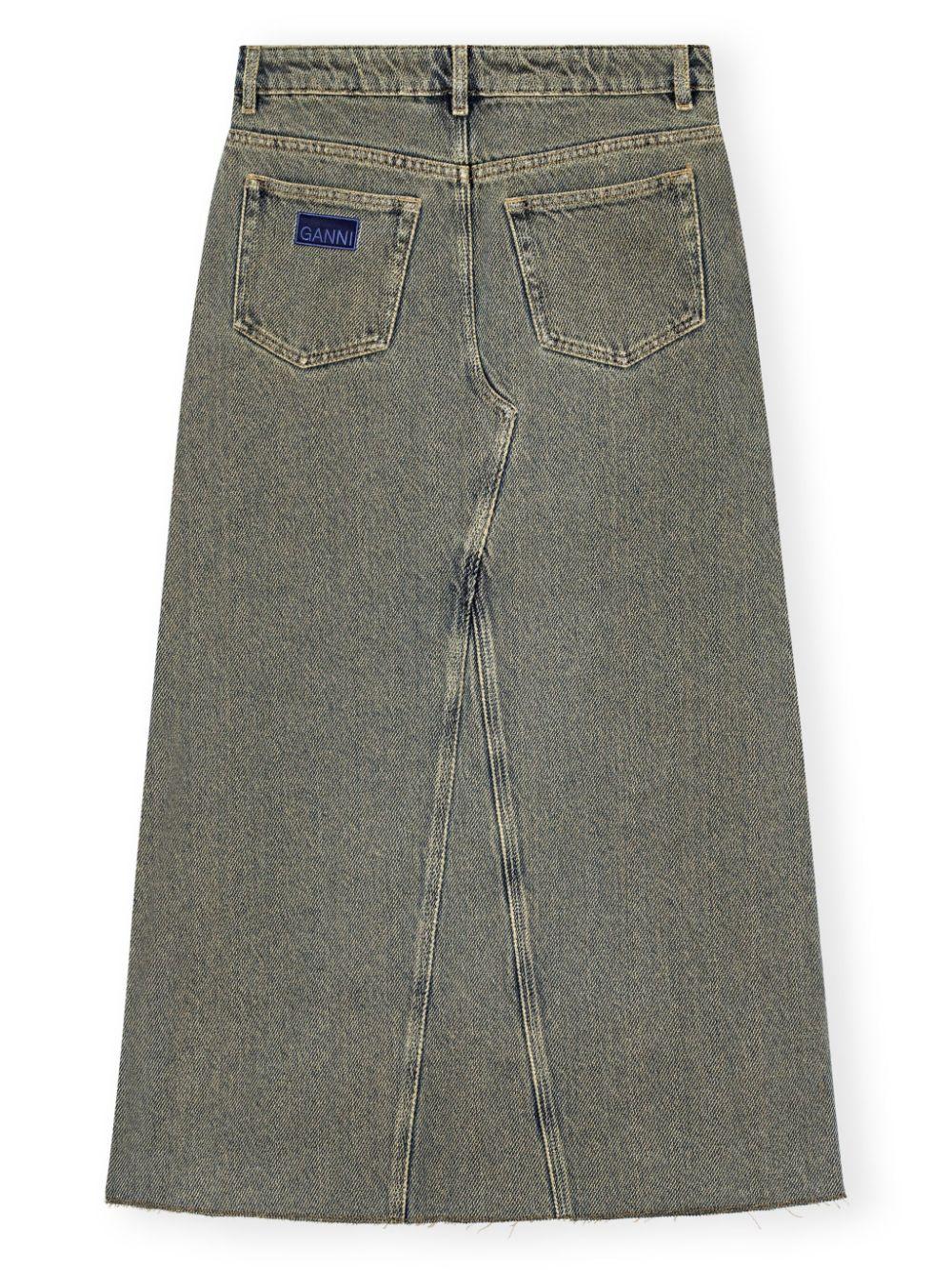 long denim skirt  Product Image