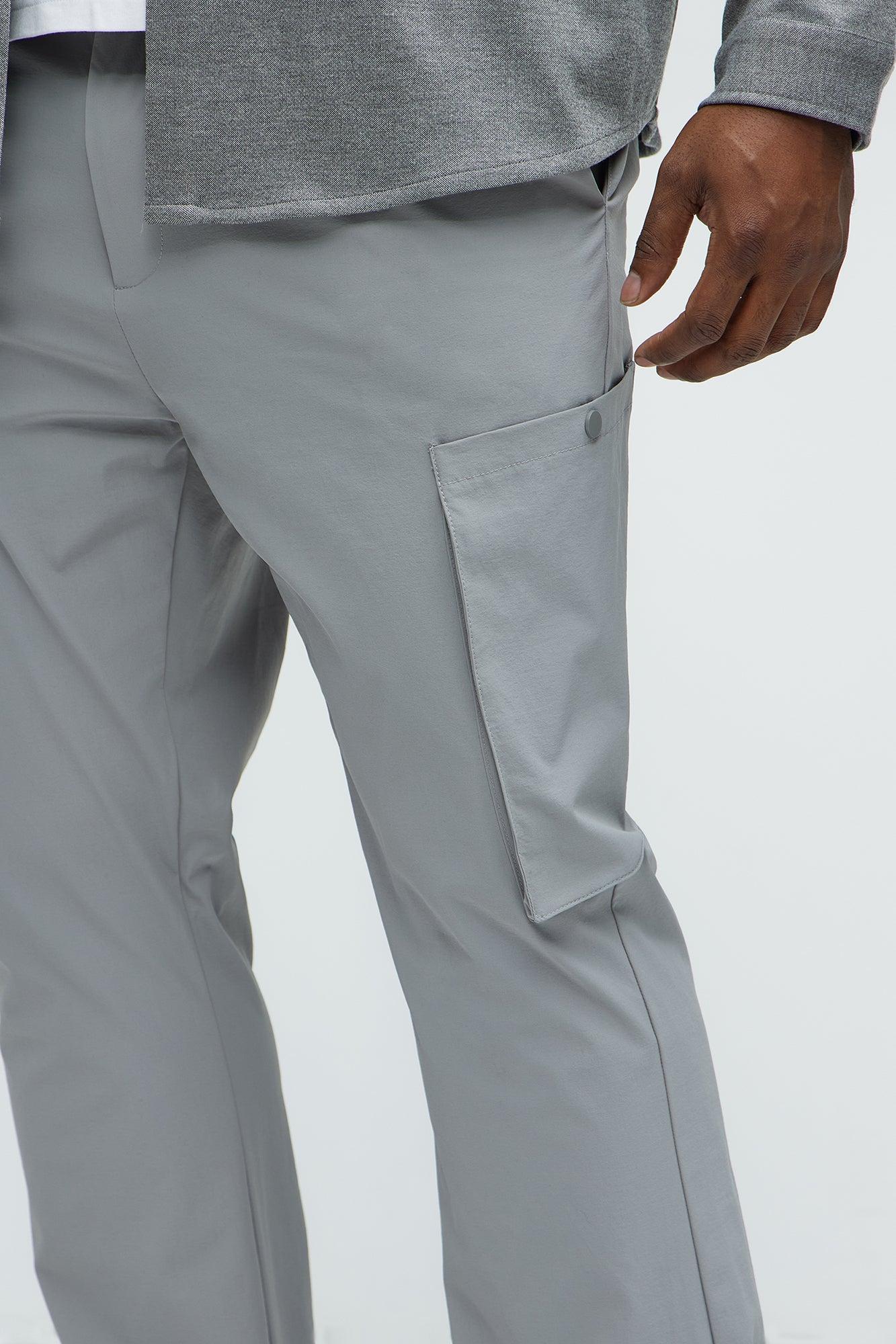 Easy Tech Slim Flare Pants - Grey Product Image