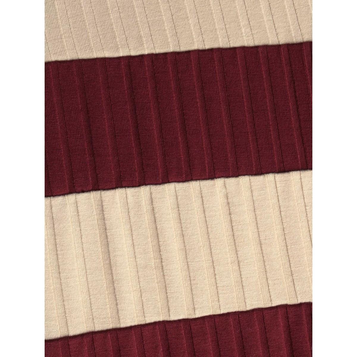 Plus Size Contrast Patchwork Button Up Dress Deepred Women Casual Texture Shirt collar Sleeveless Curvy BloomChic 28/5X Product Image