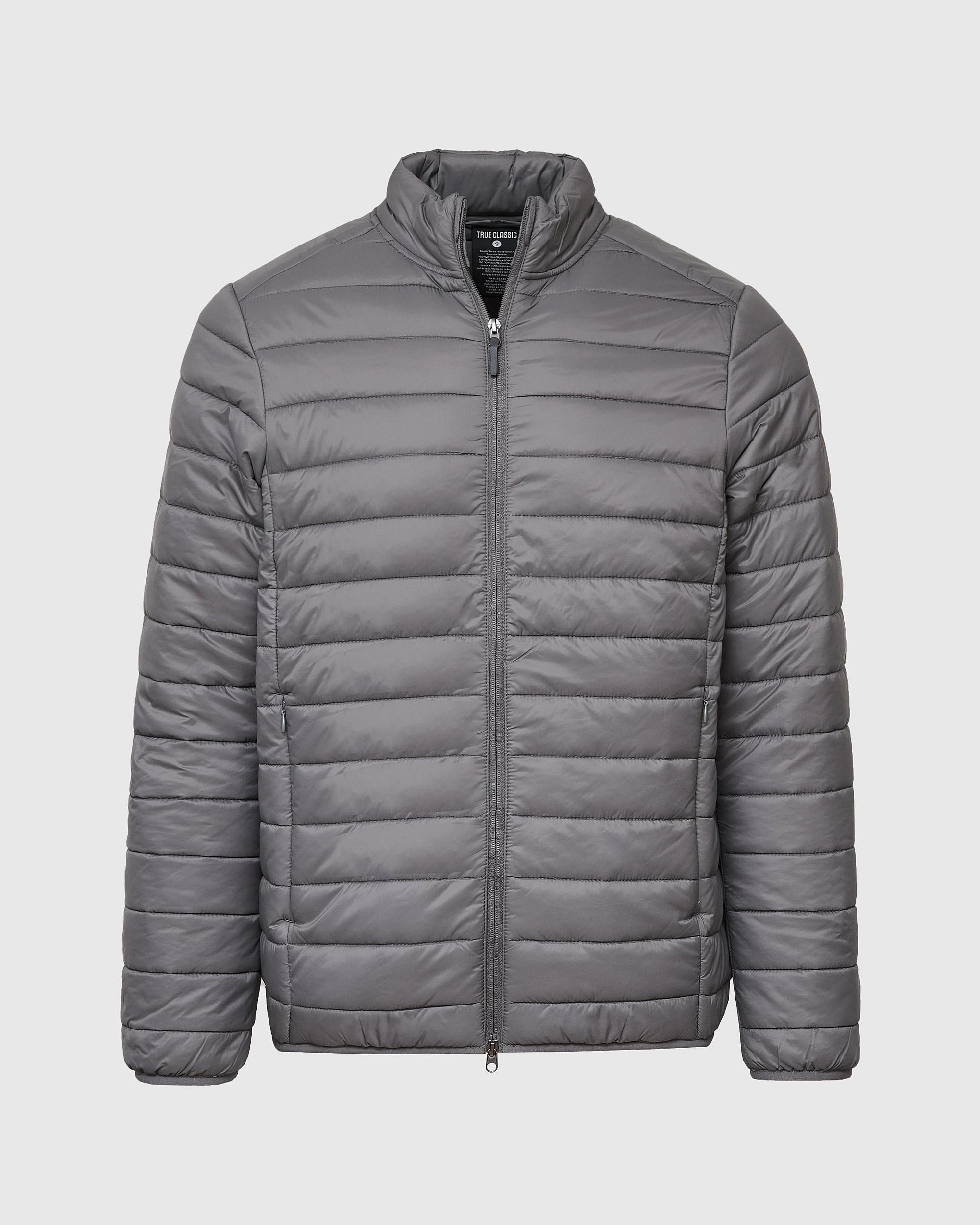 Gunmetal Puffer Jacket Product Image