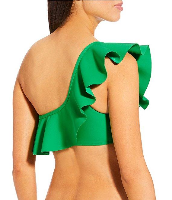 Antonio Melani Solid Classic Hipster Swim Bottom Product Image