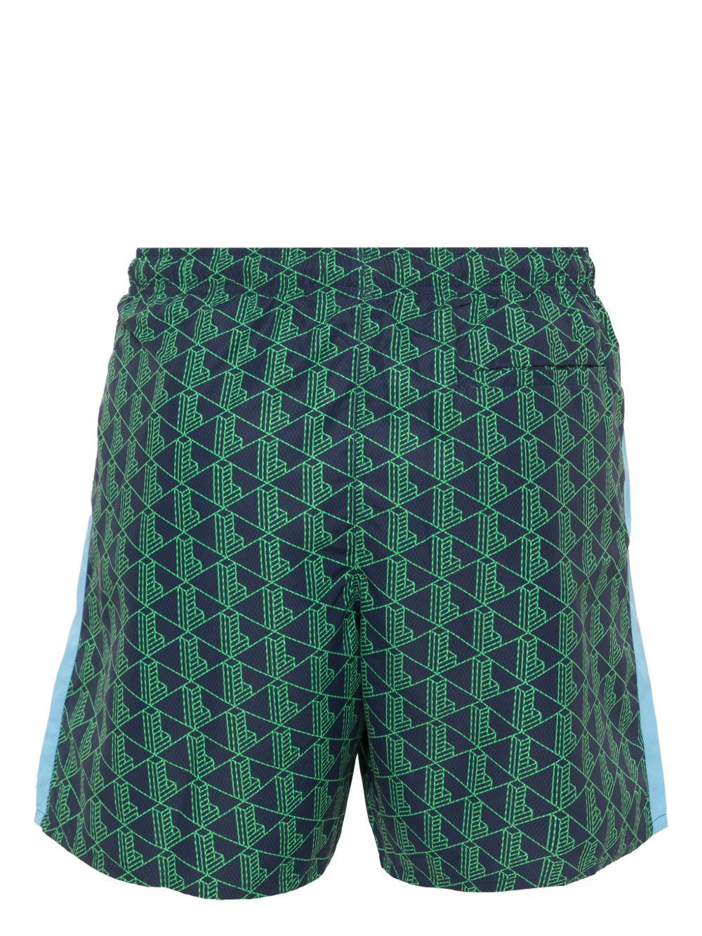 monogram-print swim shorts Product Image