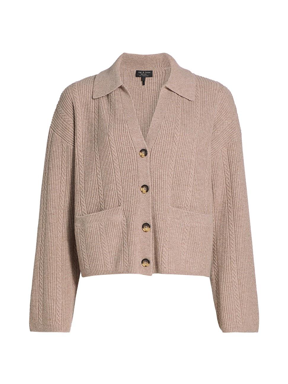Womens Maud Cashmere Cardigan Product Image