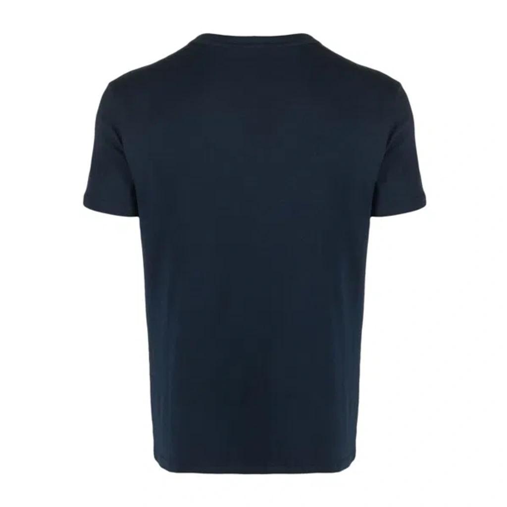 TOM FORD Scoop Neck T-shirt In Blau Product Image