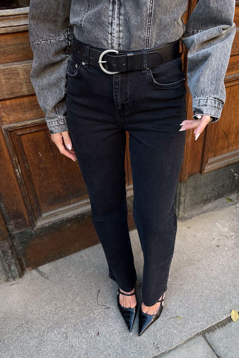 Straight High Waist Jeans Product Image