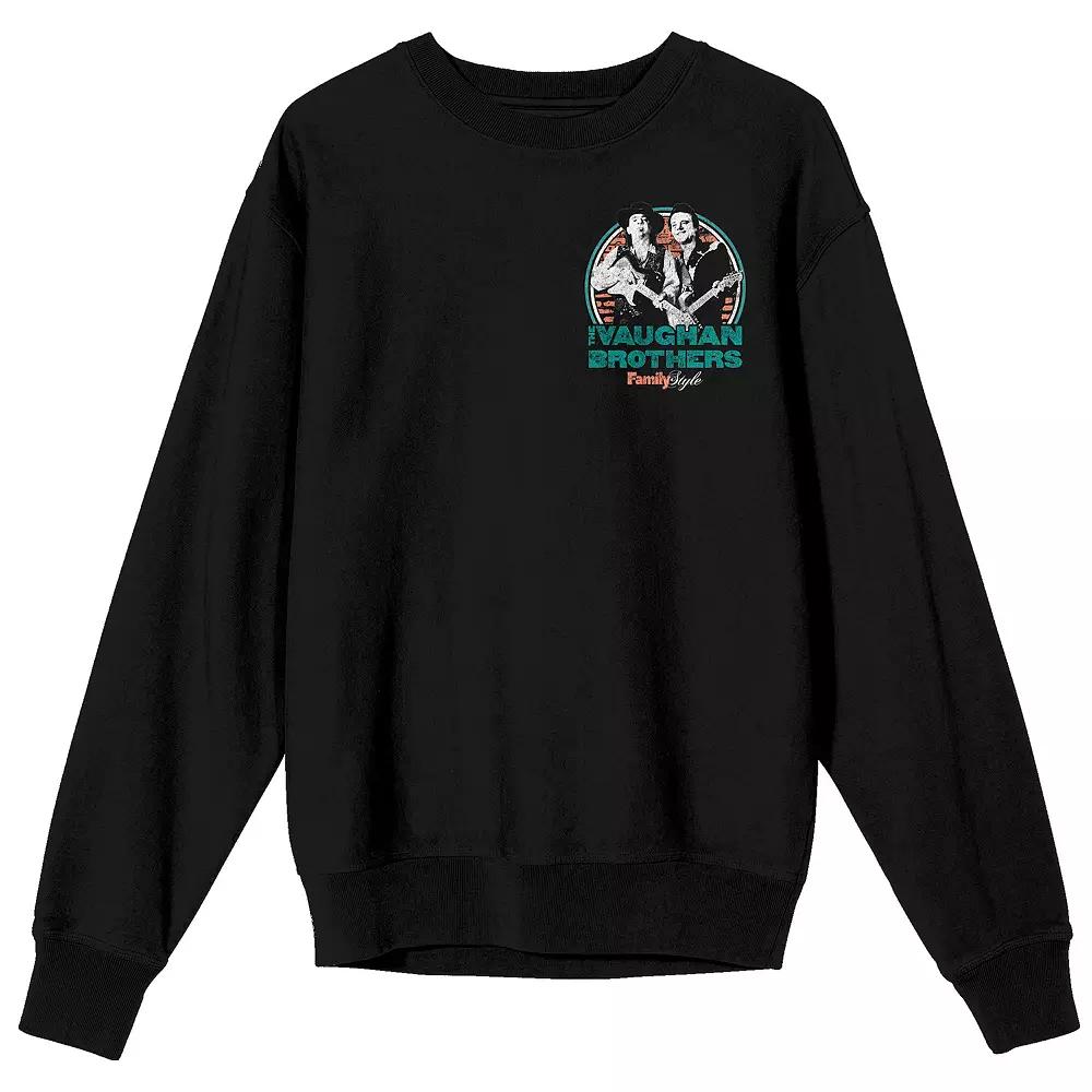 Men's The Vaughan Brothers Family Long Sleeve Graphic Tee, Size: Small, Black Product Image