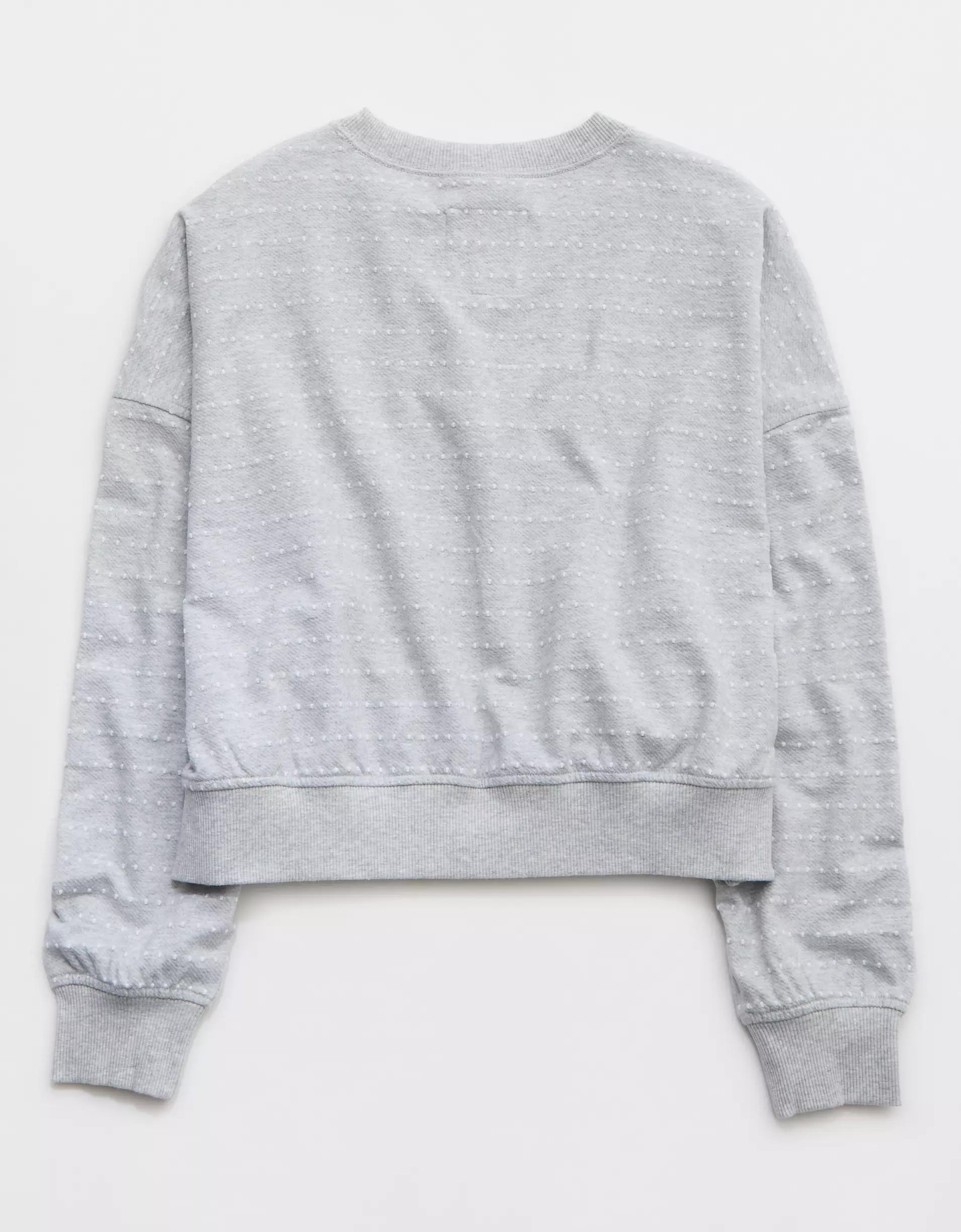 Aerie Take It Easy Crew Sweatshirt Product Image