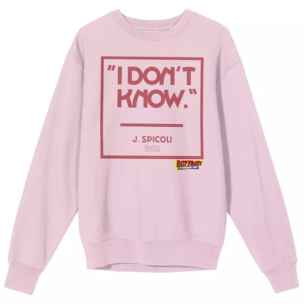 Men's Fast Times At Ridgemont High Sweatshirt,  Product Image