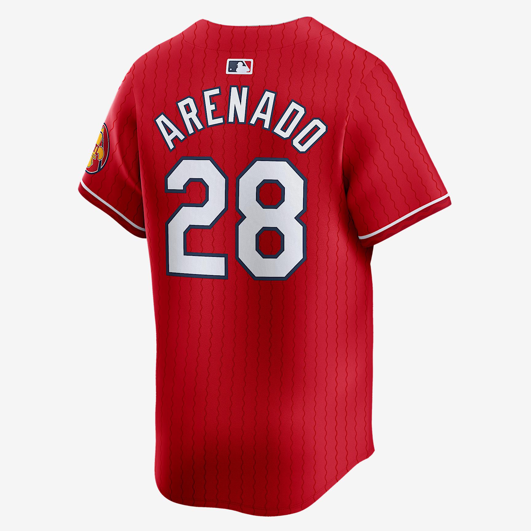 Nolan Arenado St. Louis Cardinals City Connect Nike Mens Dri-FIT ADV MLB Limited Jersey | LM2507YKSC9-1N2 Product Image