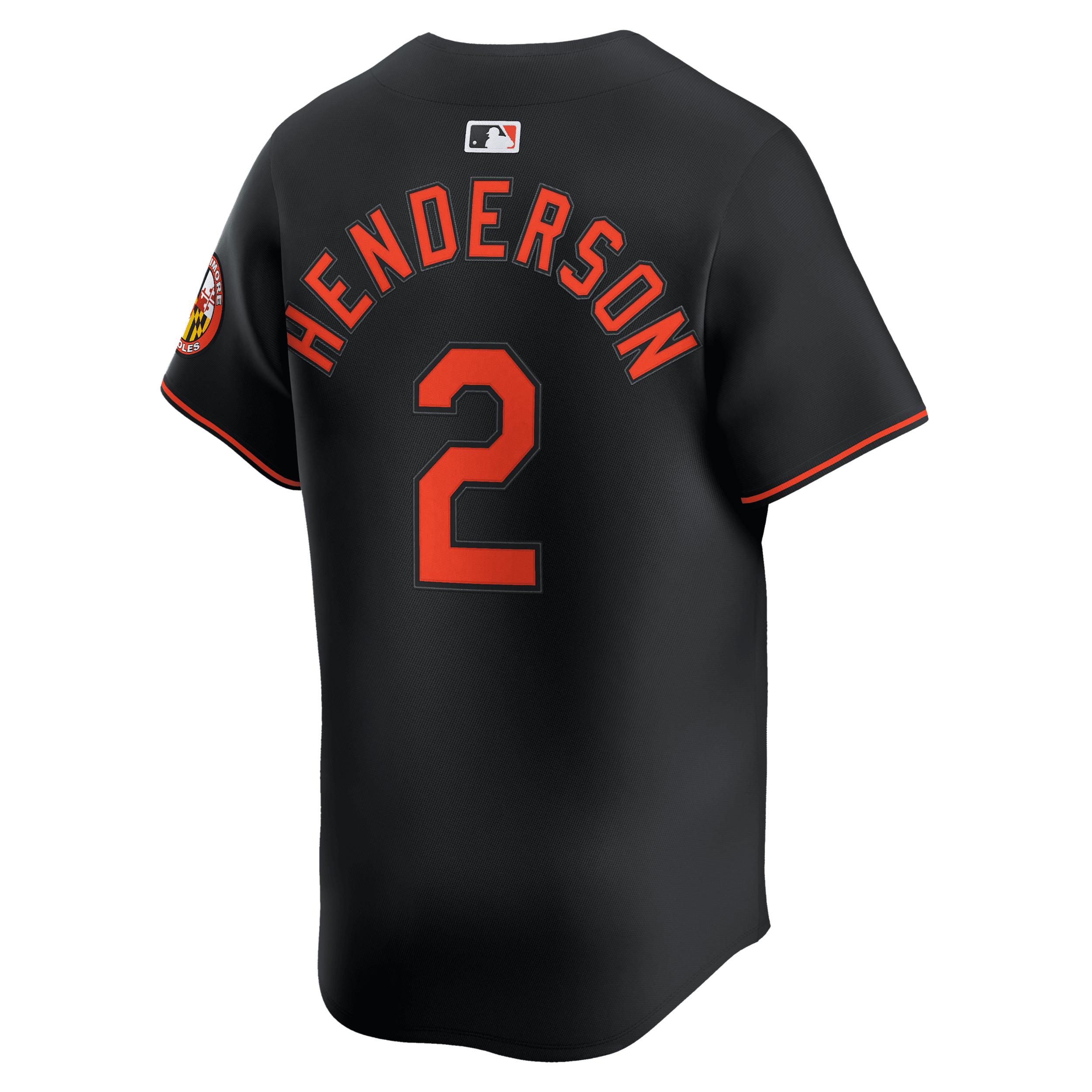 Gunnar Henderson Baltimore Orioles Nike Mens Dri-FIT ADV MLB Limited Jersey | LM25OLRDOL9-YN1 Product Image