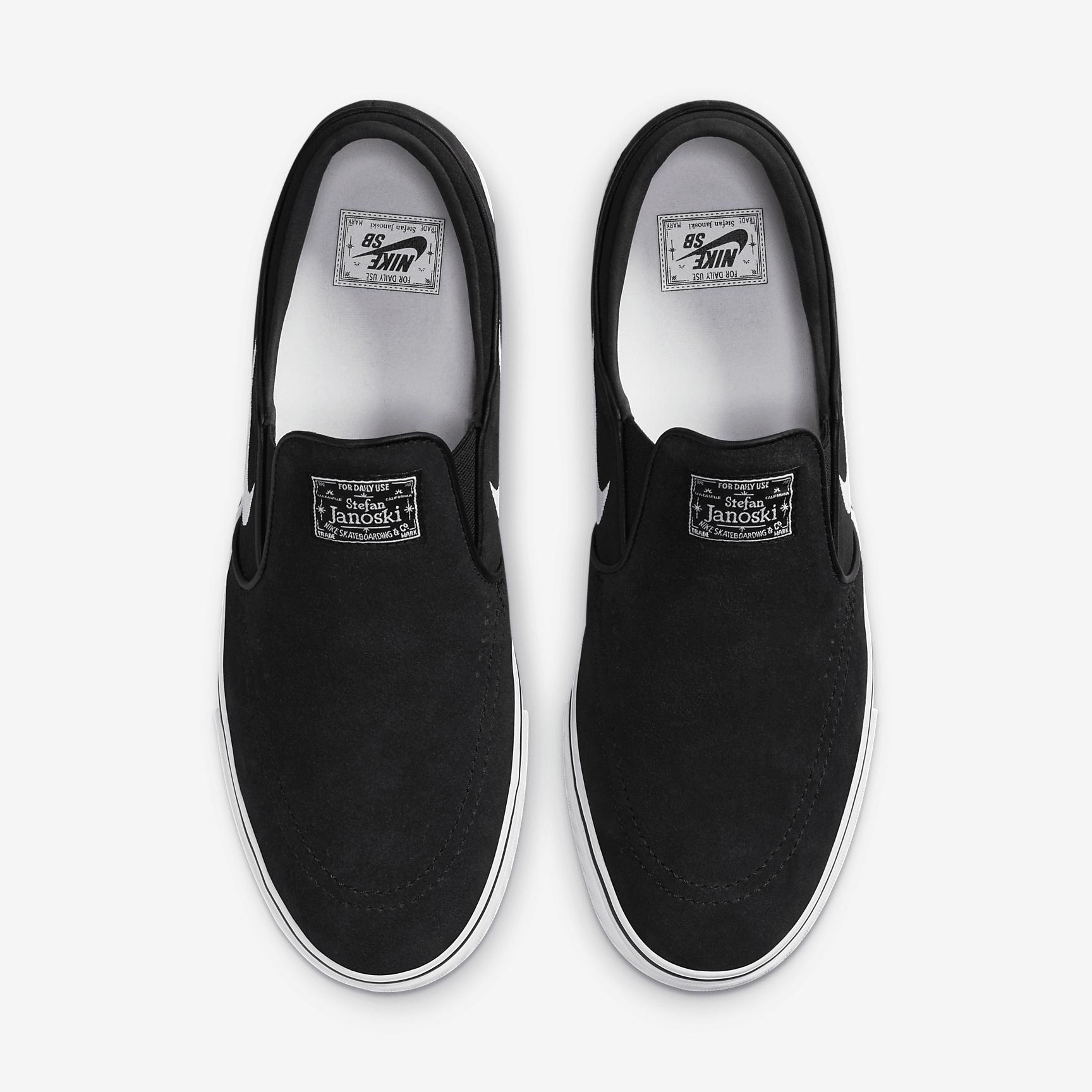 Mens Nike SB Janoski+ Slip Skate Shoes | FN5893-100 Product Image