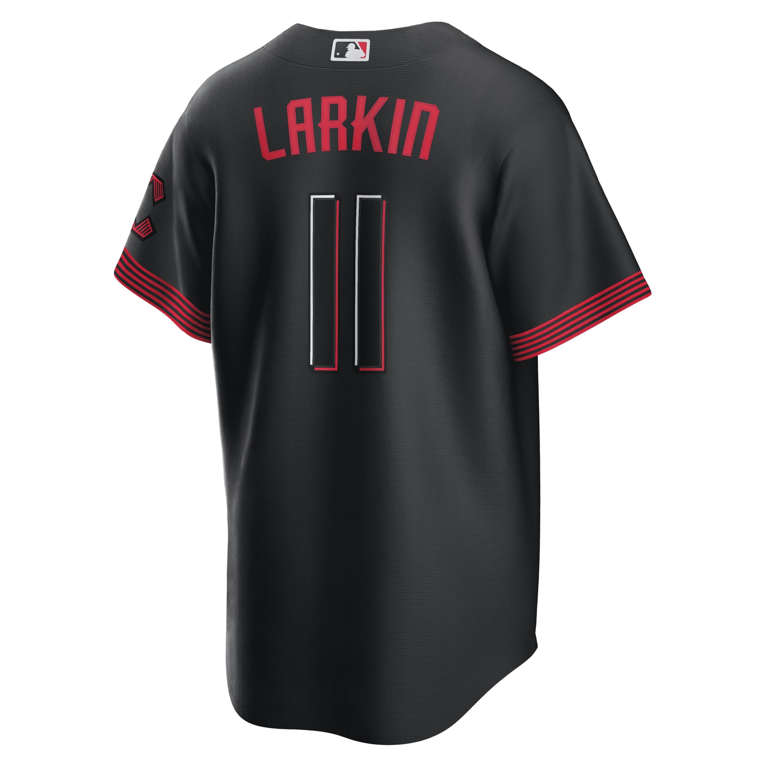 Nike Mens MLB Cincinnati Reds City Connect (Barry Larkin) Replica Baseball Jersey | T77001N9QME-2Z0 Product Image