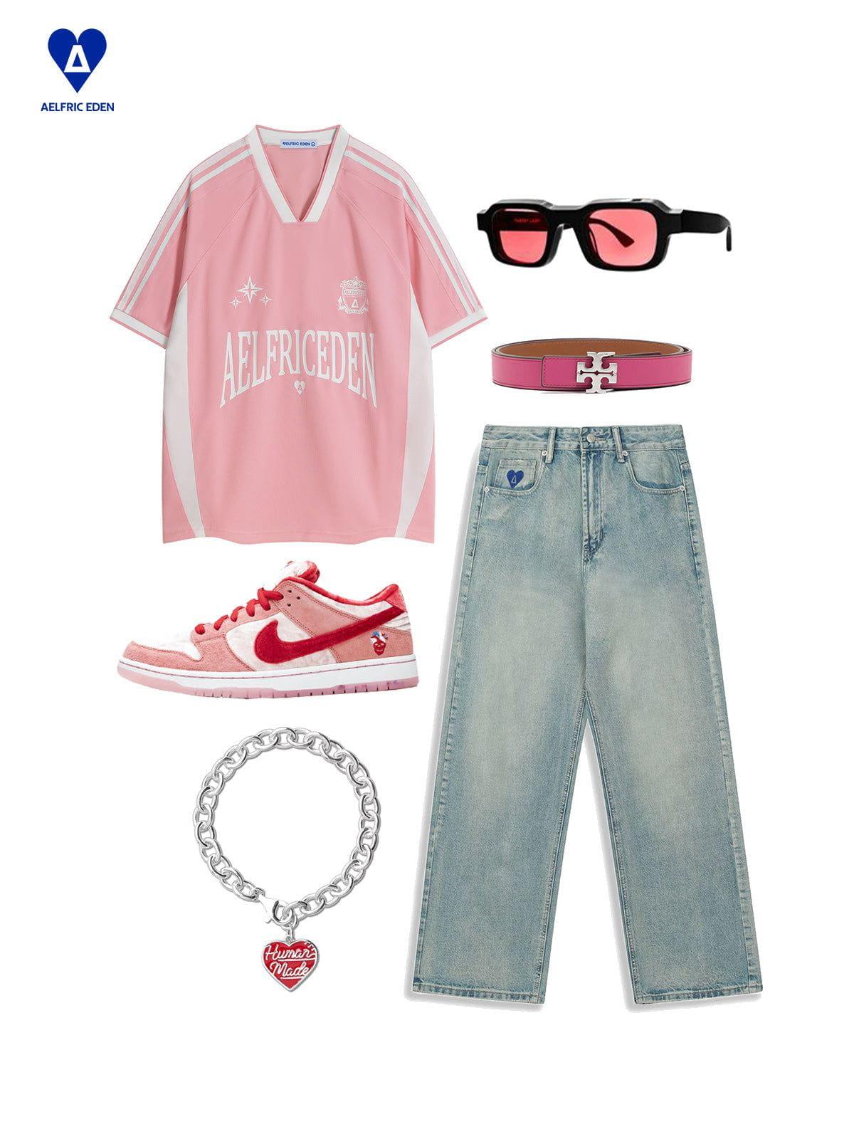 Aelfric Eden Color Blocking Soccer Jersey Product Image