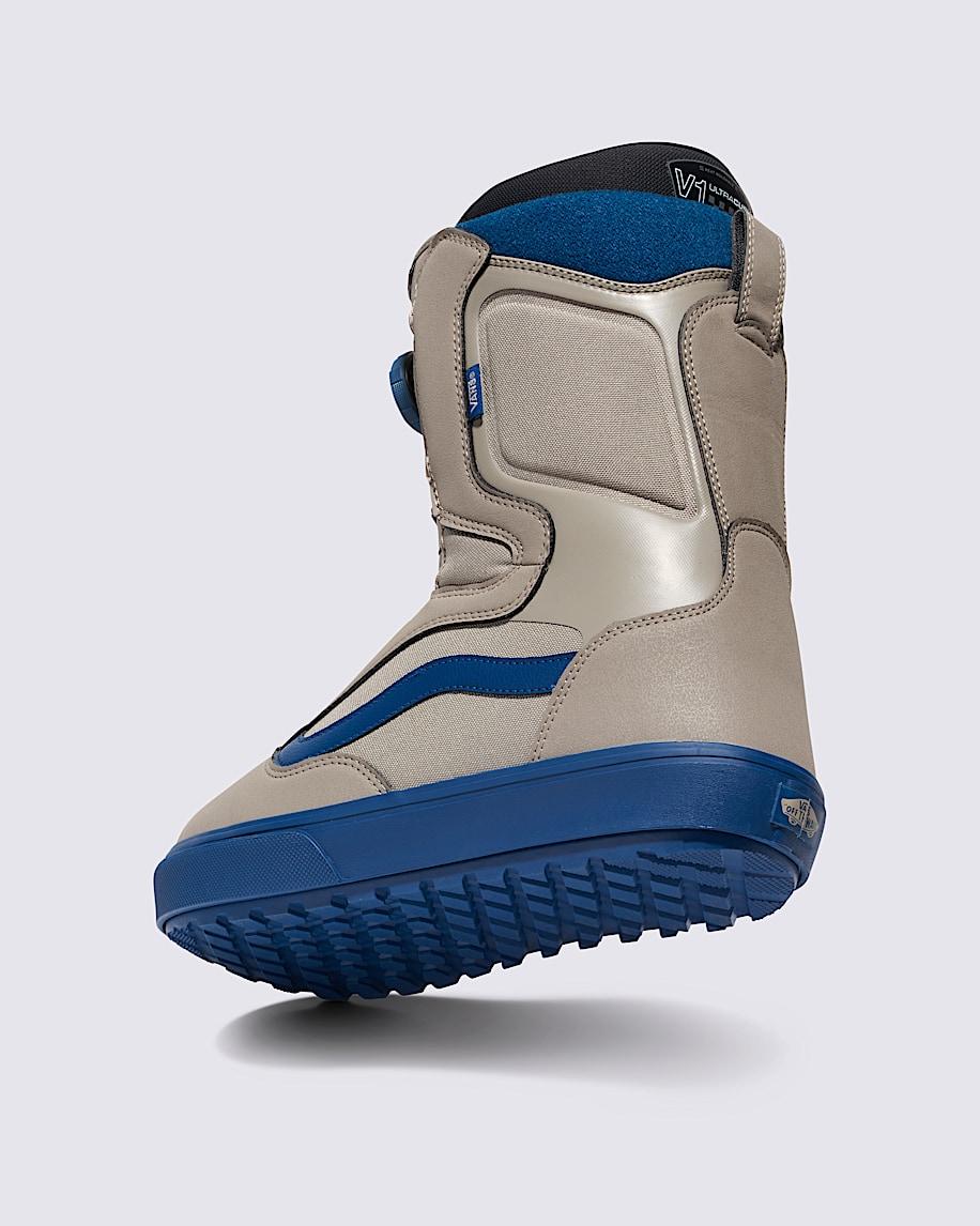 Aura OG Snowboard Boot in Grey / Blue| Vans US Product Image
