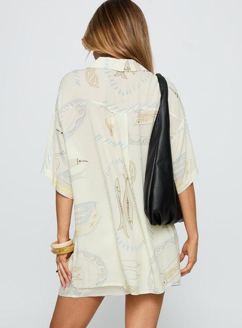 Caraliia Shirt Cream Product Image