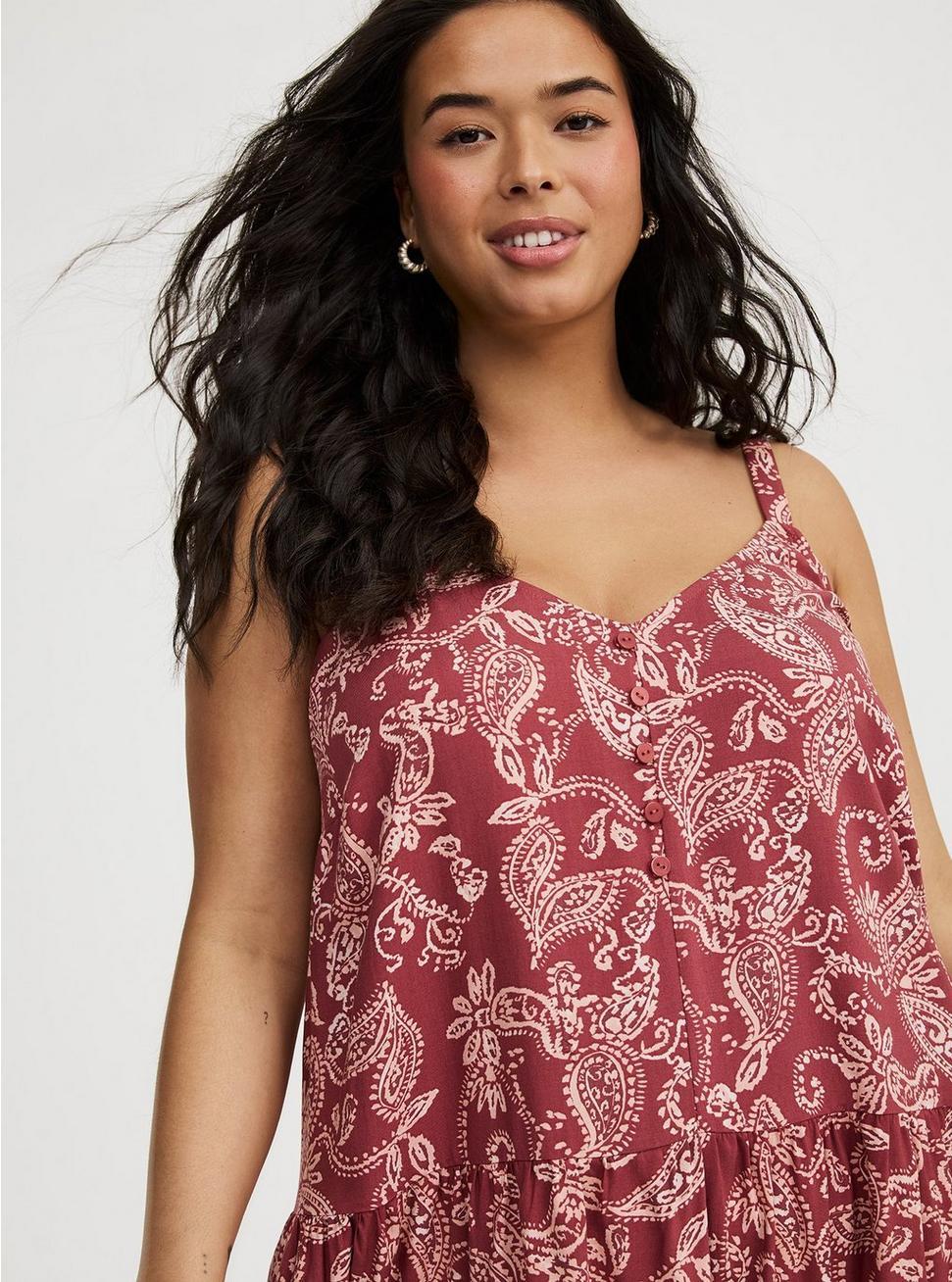 Mini V-Neck Button-Up Dress Product Image