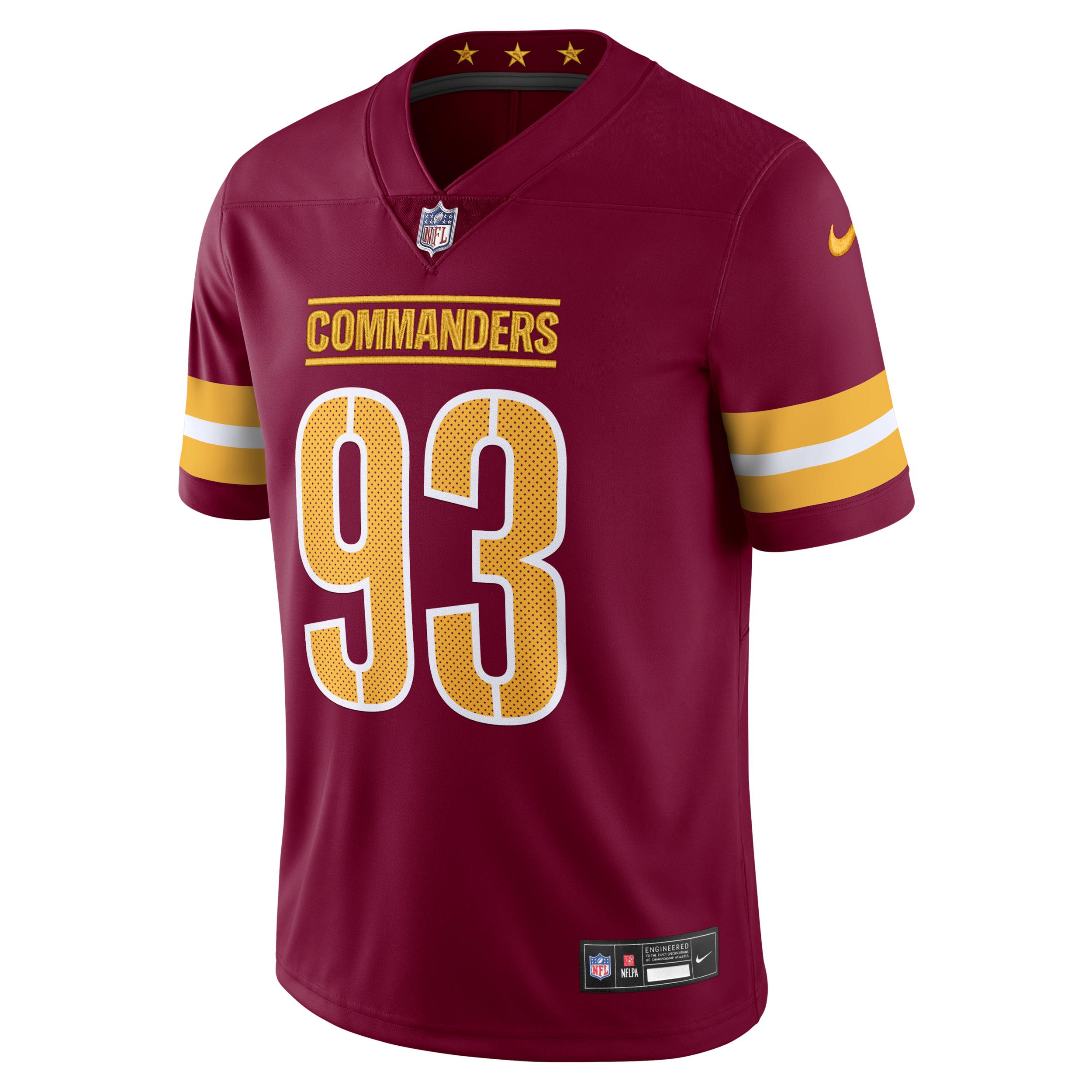 Jonathan Allen Washington Commanders Nike Mens NFL Limited Jersey | 32NM03T99EF-ZZ0 Product Image