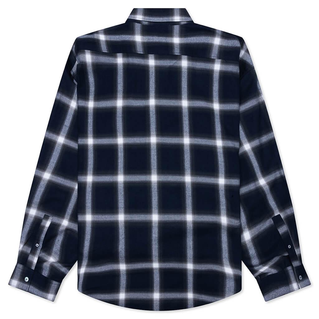 Check Button-up Shirt - Navy/Multi Male Product Image