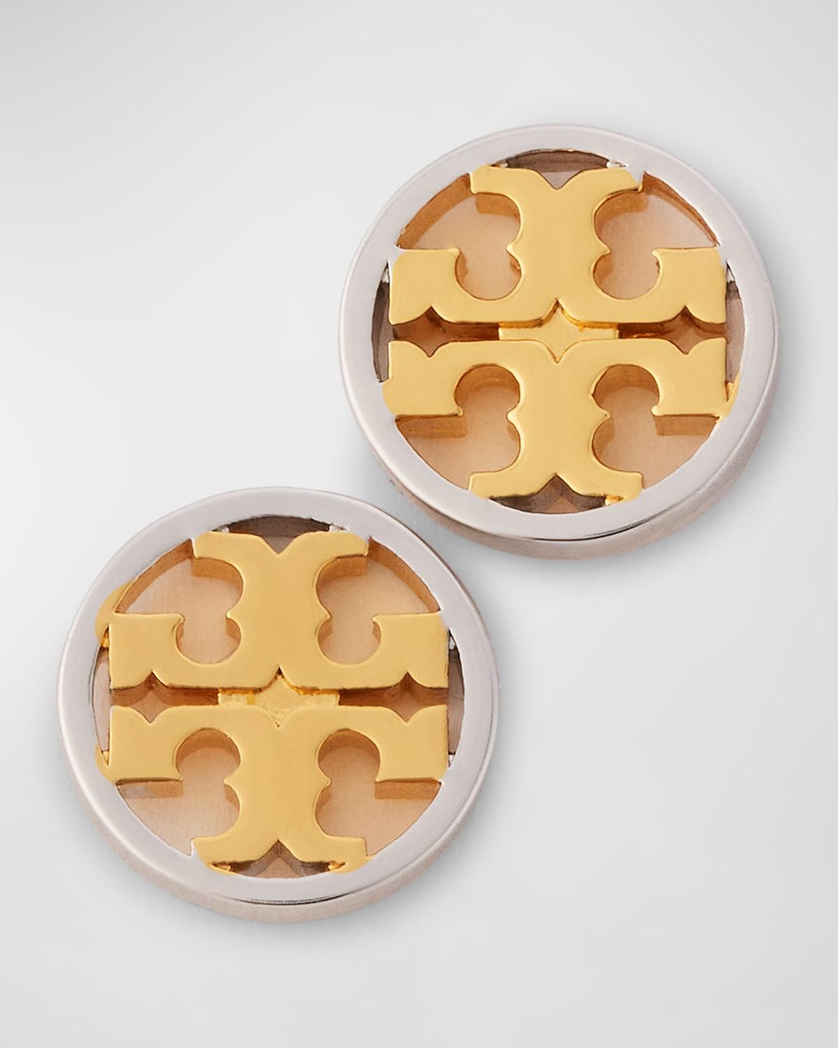 Tory Burch Logo Stud Earrings Product Image