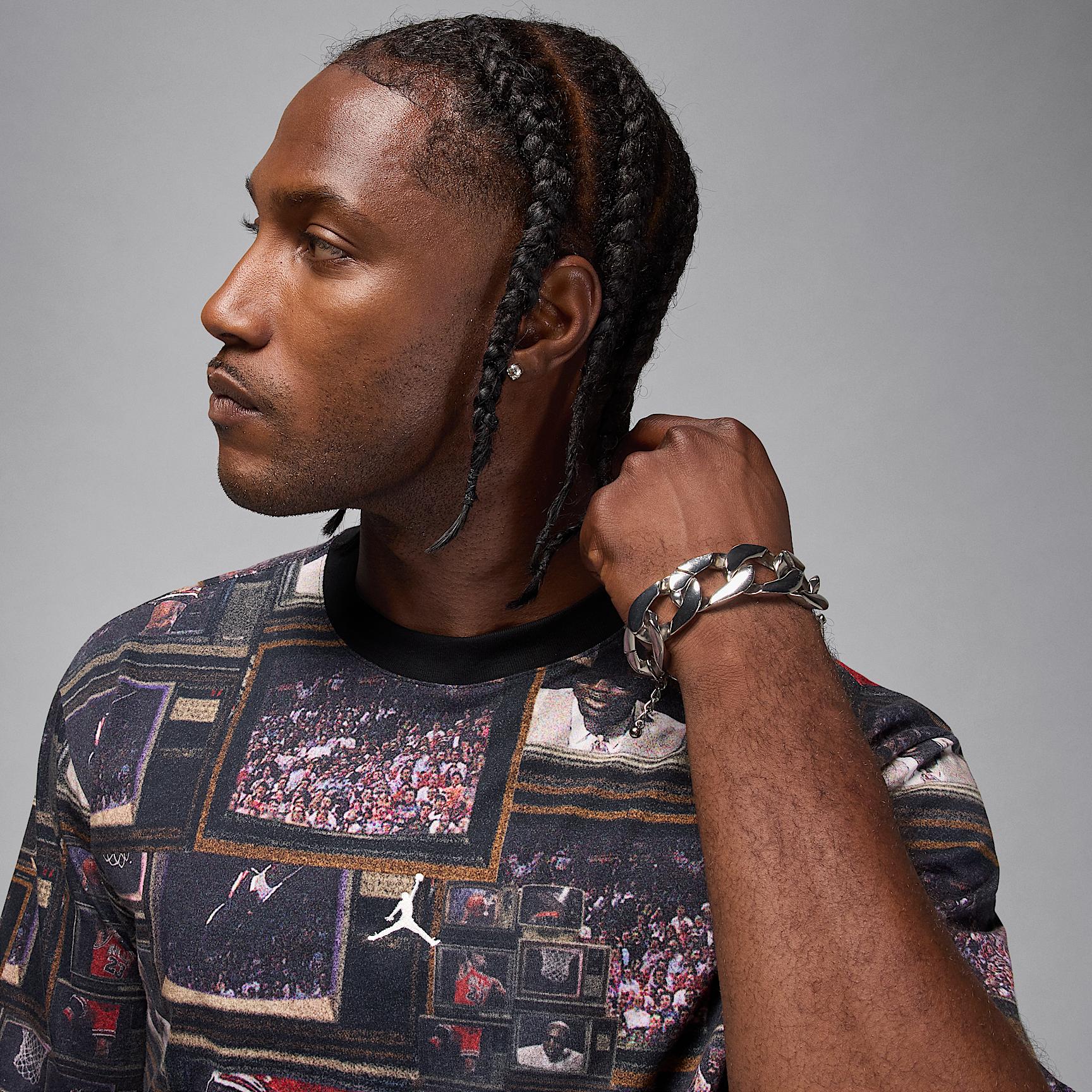 Jordan Brooklyn Men's Printed T-Shirt Product Image