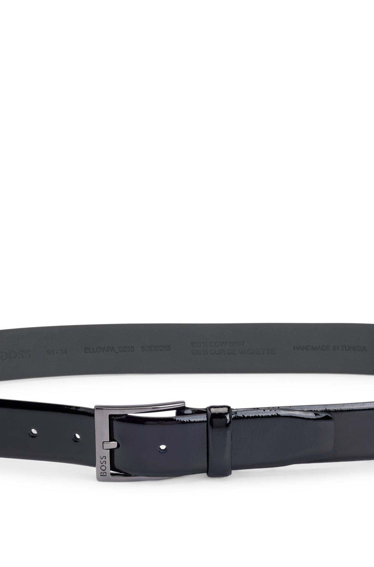 Branded-buckle belt made in Italy Product Image