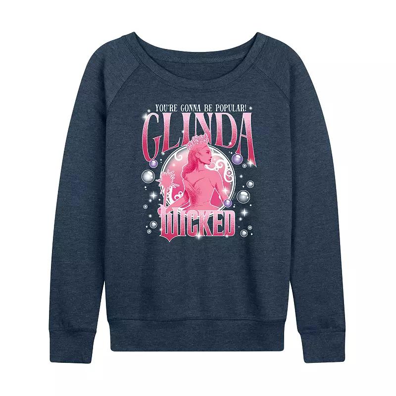 Women's Wicked Glinda Popular French Terry Long Sleeve Tee,  Product Image