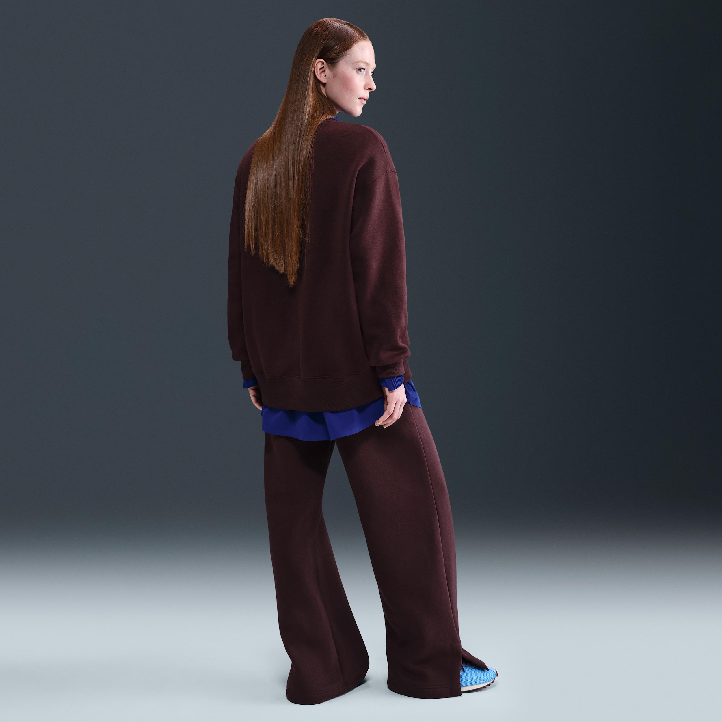 Women's Nike Sportswear Phoenix Fleece High-Waisted Wide-Leg Pants Product Image