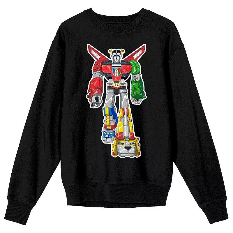 Men's Voltron Defender Long Sleeve Graphic Pullover,  Product Image