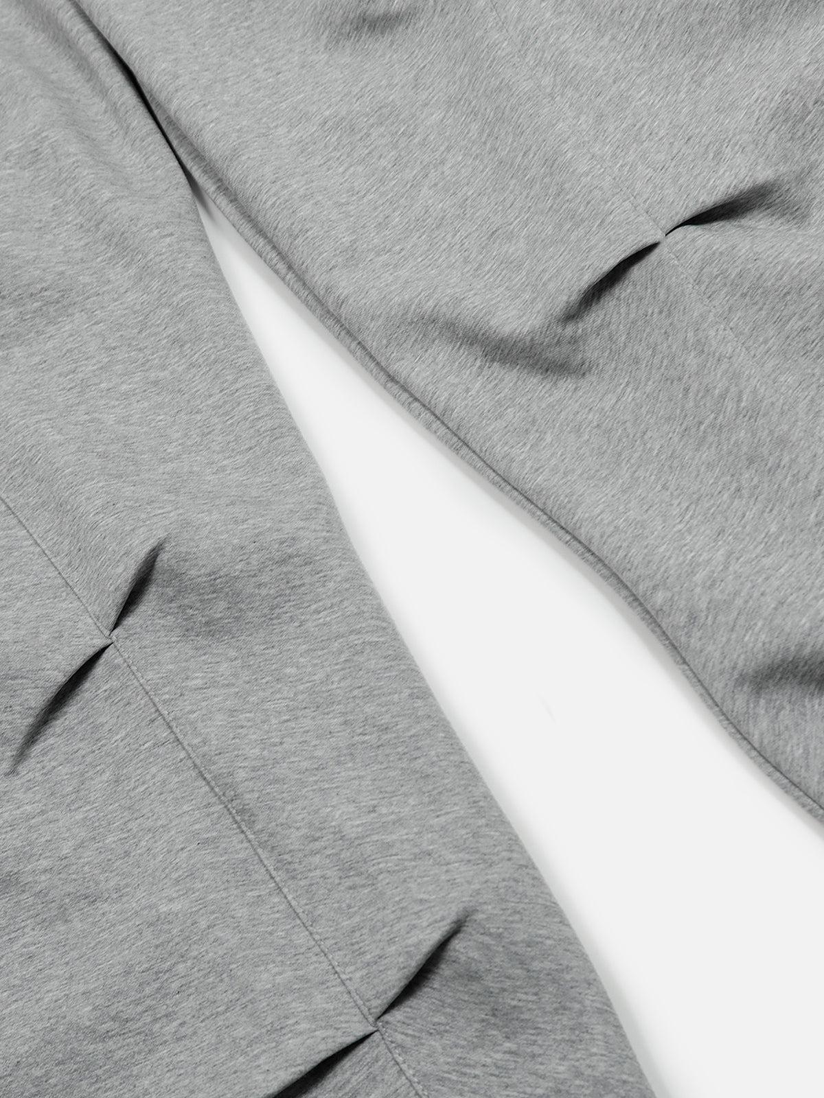 Aelfric Eden Solid Wrinkle Patchwork Sweatpants Product Image