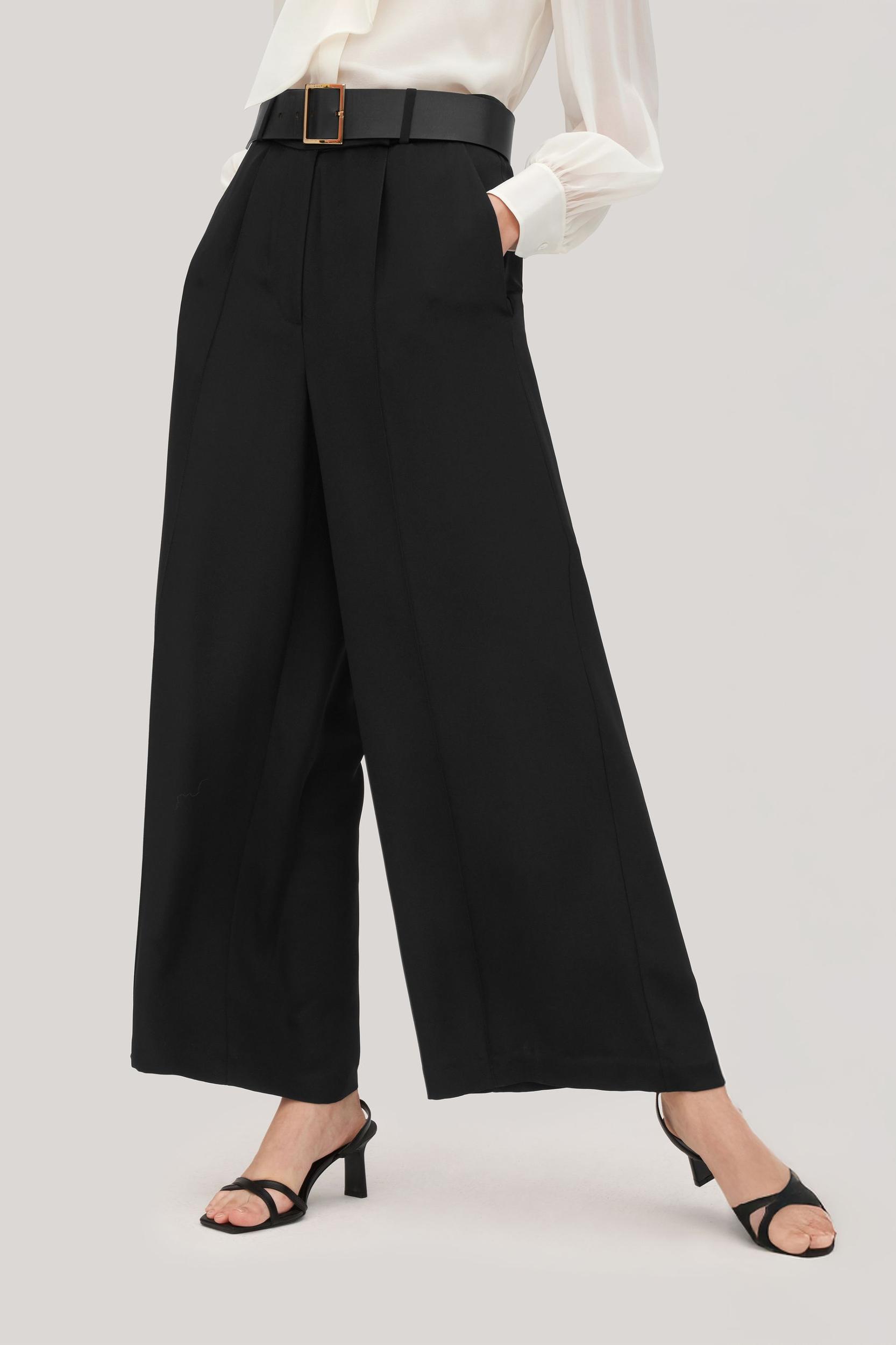 Heavy Crepe Silk Iris Pant Product Image
