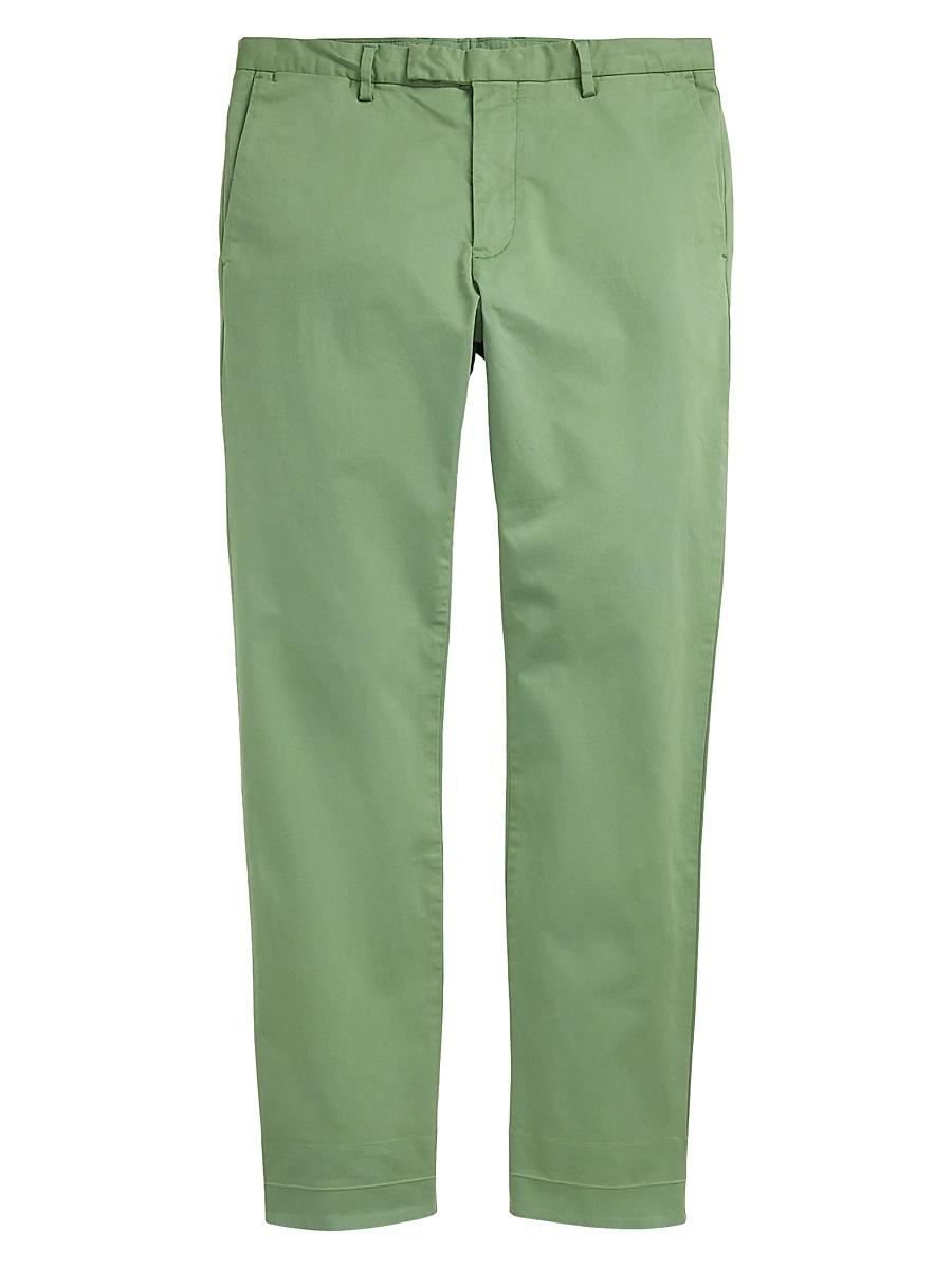 Mens Jarrett Stretch Slim-Fit Sateen Pants Product Image