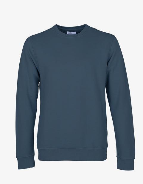 Classic Organic Crew - Navy Blue Product Image