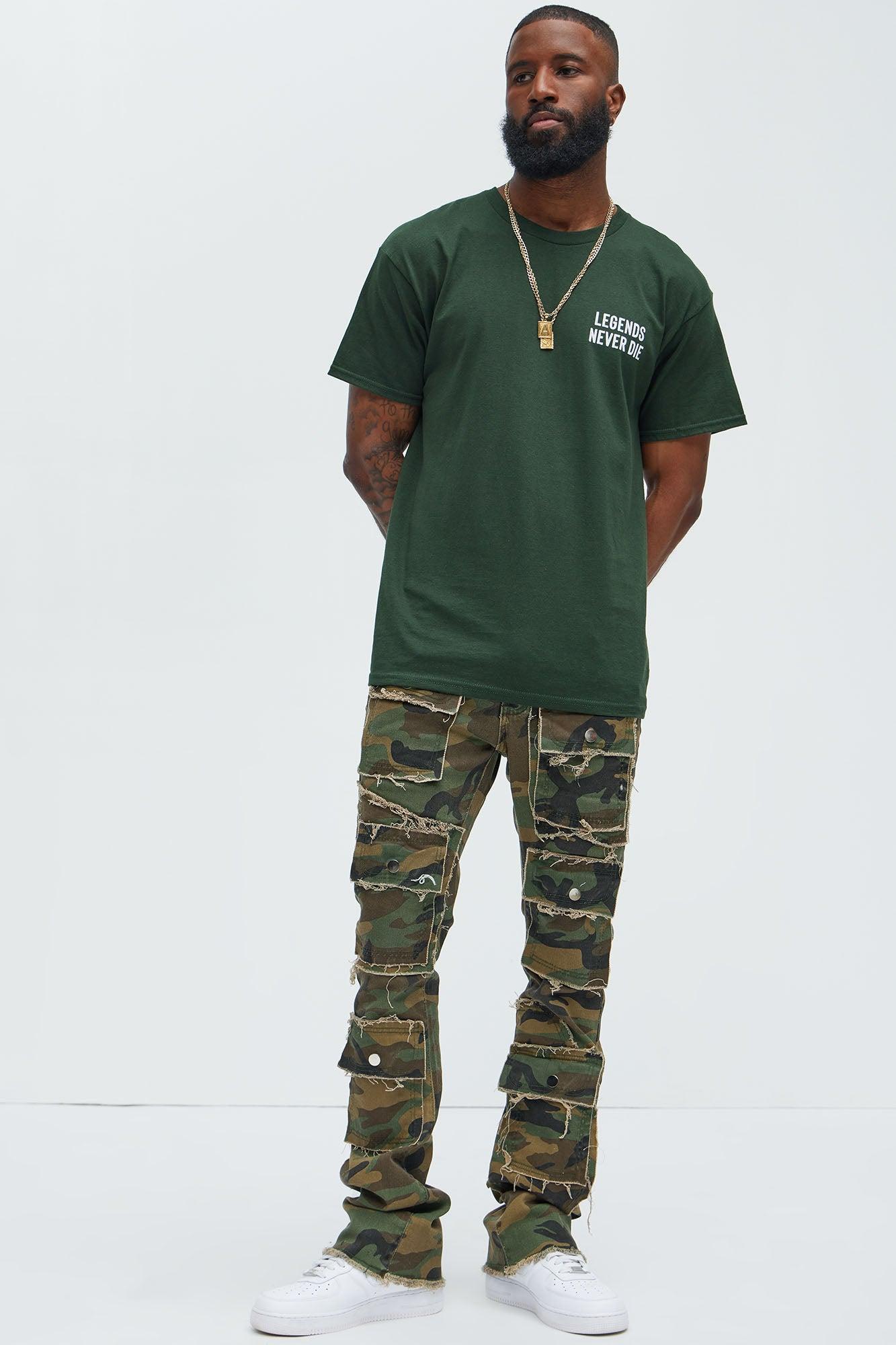 Legends Never Short Sleeve Tee - Green Product Image