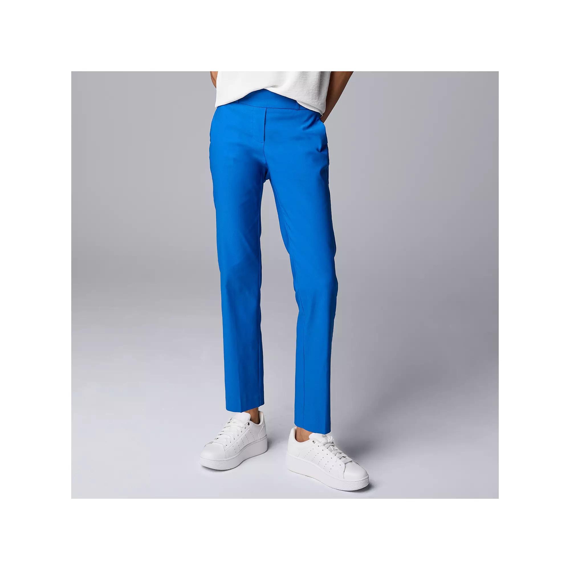 Women's Simply Vera Vera Wang Polished Twill Ankle Pants,  Product Image