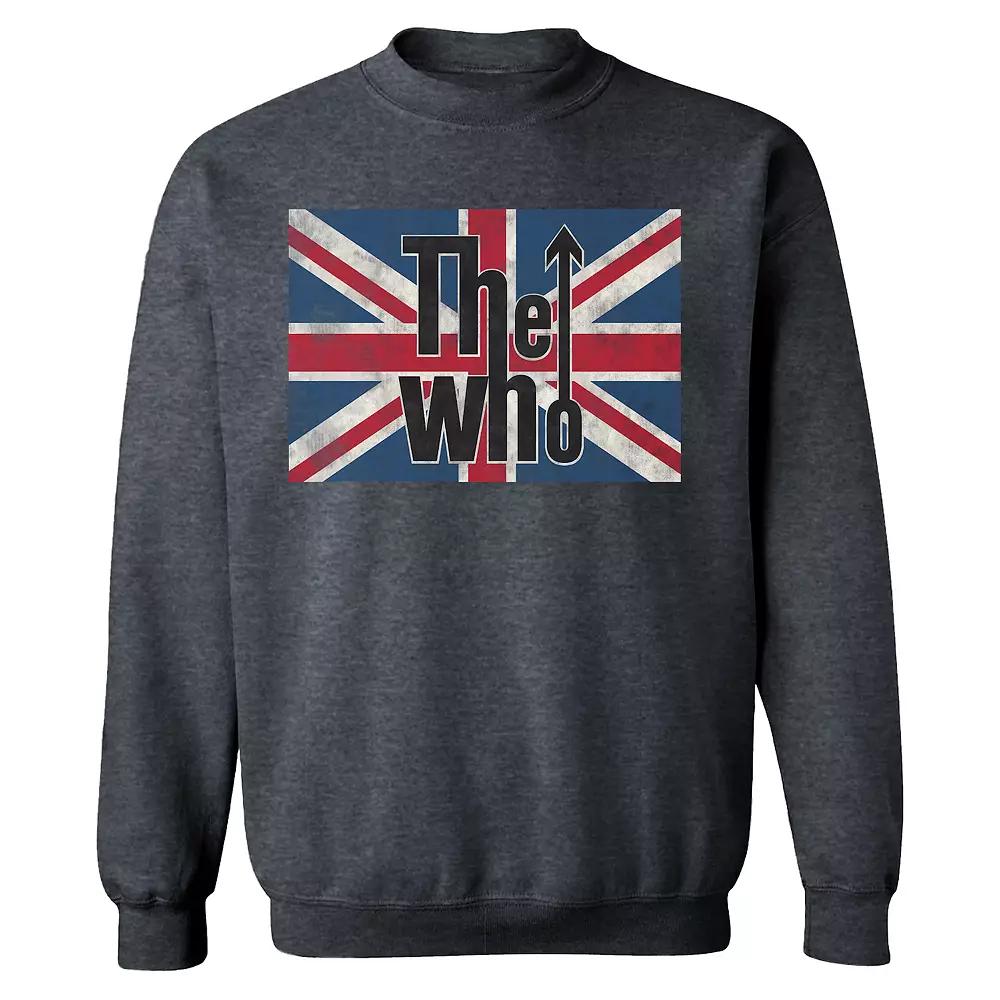 Men's The Who Union Jack Dark Sweatshirt, Adult Unisex,  Product Image