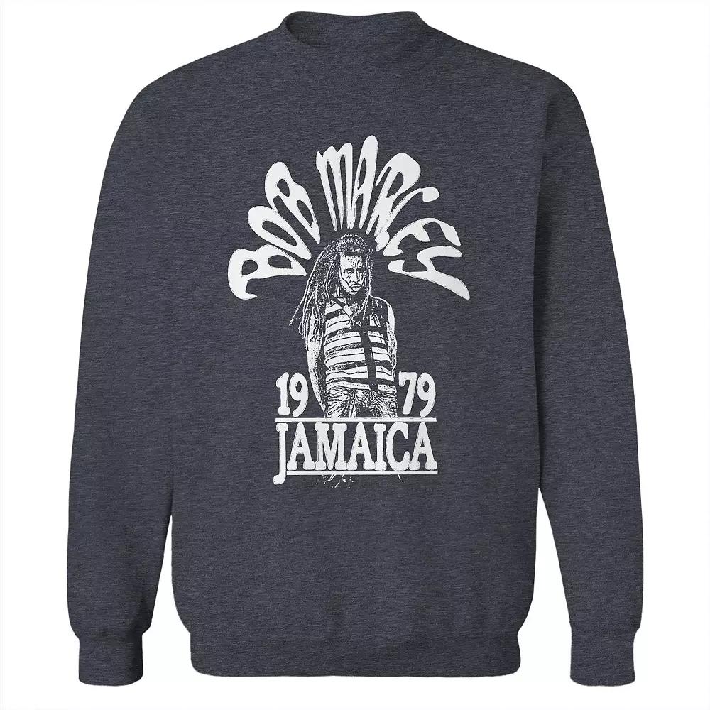 Junior's Bob Marley 1979 Jamaica Graphic Fleece Sweatshirt, Women's,  Product Image