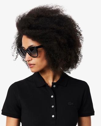 L.12.D Slim Fit Stretch Piqué Polo Shirt Product Image